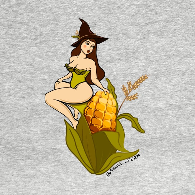 It’s Corn Pinup by SkullFern